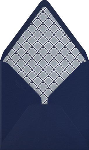 Corinthian Embossed Border - Paperless Post Envelope