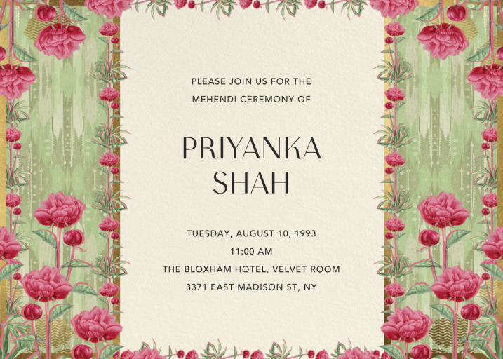 Aniyora - Indian Wedding Invitation by Anita Dongre