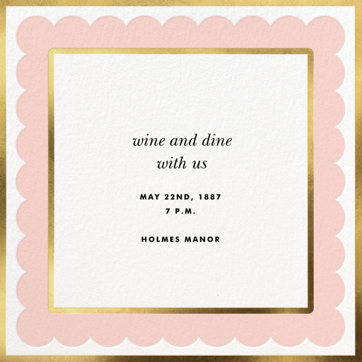 Scalloped Border by kate spade new york