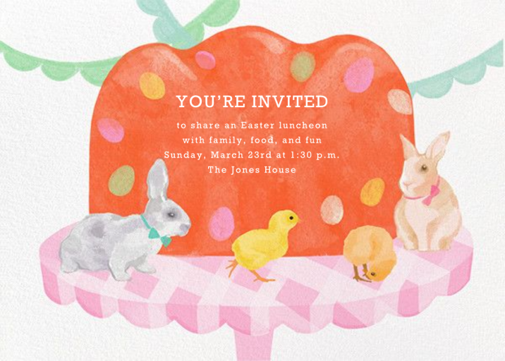 Easter Dessert - Easter Invitation by Paperless Post
