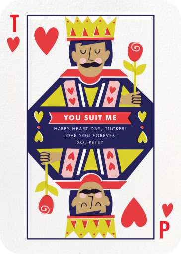 Well-Suited - Valentine's Day Card by Cheree Berry Paper & Design