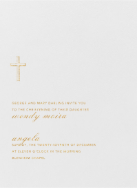 Malaga - Religious Invitation by Paperless Post