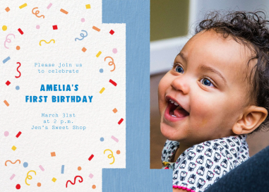 Li’l Confetti - Birthday Invitation by Paperless Post