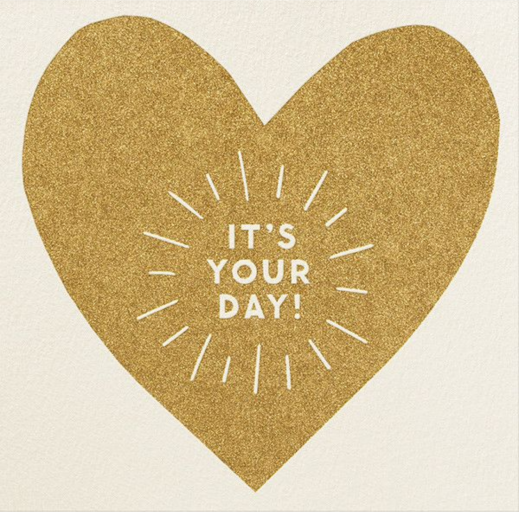 It's Your Day - Birthday Card by The Indigo Bunting