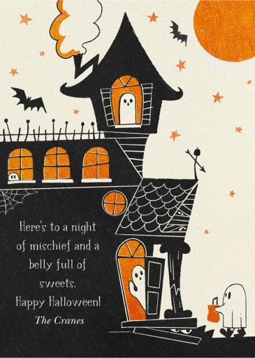 Ghost Host - Greeting Card by Paperless Post