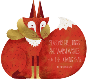 Cozy Fox - Holiday Card by Paperless Post