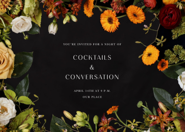 Vendemiarie - Winter Party Invitation by Putnam & Putnam