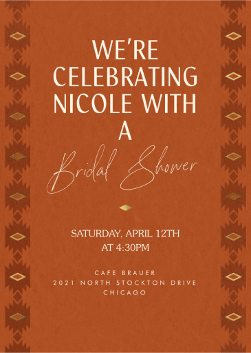Pueblo - Bridal Shower Invitation by Paperless Post