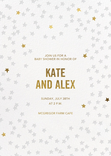 Starry Party - Holiday Party Invitation by Sugar Paper