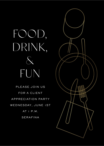 All Set - Appreciation Event Invitation by Paperless Post