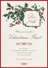 Holly Stamp by Bernard Maisner