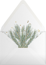 Holiday Garland - Paperless Post Envelope