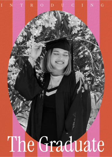 Lined with Love - Graduation Announcement by Paperless Post