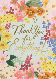 Gilded Marguerite - Thank You Card by Rifle Paper Co.
