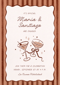 Merry Mixer - Engagement Party Invitation by Paperless Post