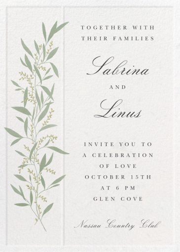 Untamed Grace - Save the Date by Paperless Post