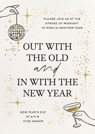 In With the New - Party Invitation by Paperless Post