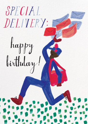 Special Delivery - Mr. Boddington's Studio - Birthday Card by Mr. Boddington's Studio