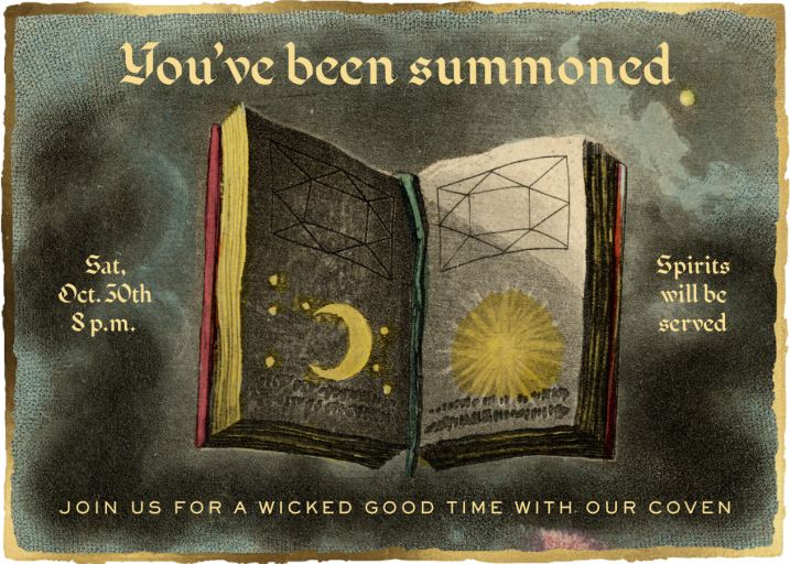 Book of Shadows - Invitation by John Derian