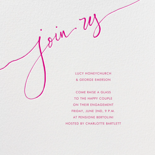 Join us - Corporate Reception Invitation by Linda and Harriett