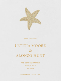 Sargasso (Save the Date) by Crane & Co.