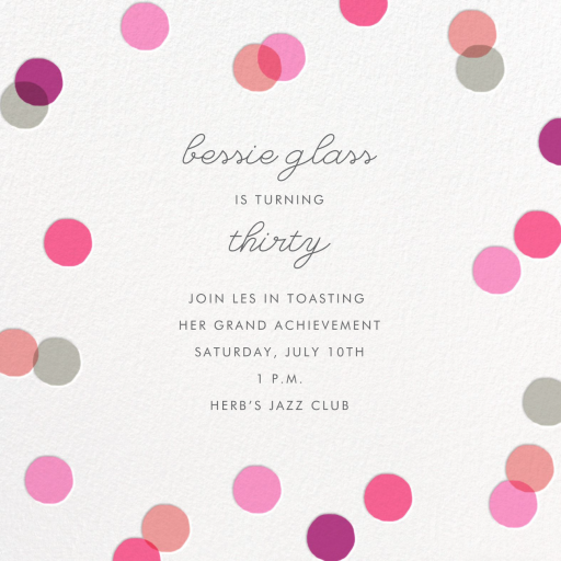 Carnaby - Birthday Invitation by Paperless Post