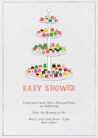 Everyone Loves Sweets - Baby Shower Invitation by Mr. Boddington's Studio