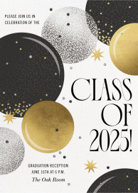 Sparkle Party - Graduation Party Invitation by Paperless Post