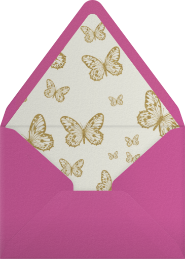 Butterfly Border - Bernard Maisner Envelope