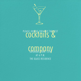 Persian Green - Party Invitation by Paperless Post