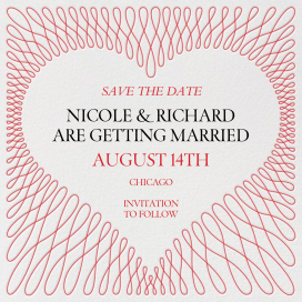 Filigree Heart by Paperless Post