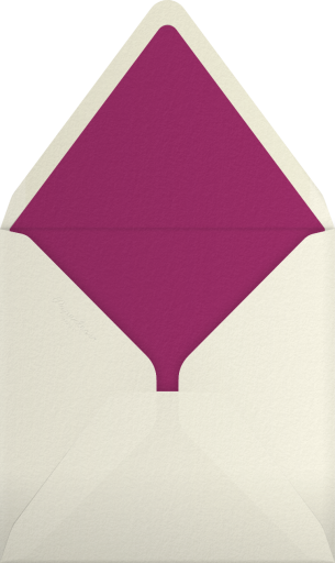 Hand Painted Butterfly - Bernard Maisner Envelope