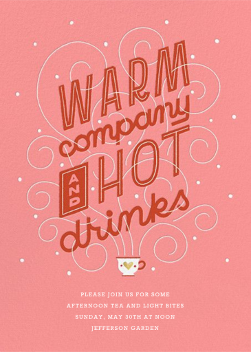 Hot Cuppa Holiday by Paperless Post