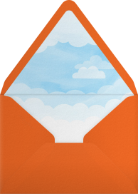 One Banner Birthday - Paperless Post Envelope