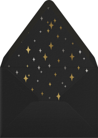 Space Age Stars Photo - Paperless Post Envelope