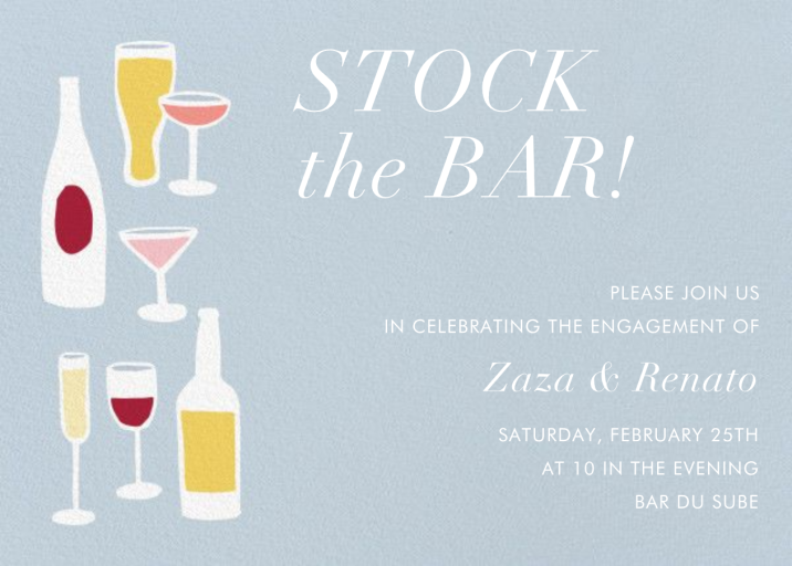 Drinks and Mixers by Paper Source