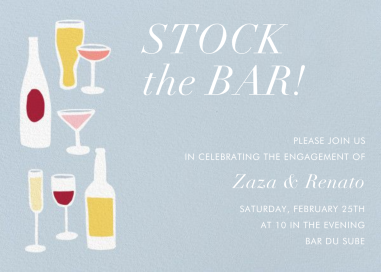 Drinks and Mixers by Paper Source