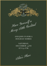 Gilded Toast - Invitation by Paperless Post