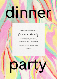Marble Border - Party Invitation by Paperless Post