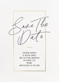 Love Scrawl - Save the Date by Paperless Post