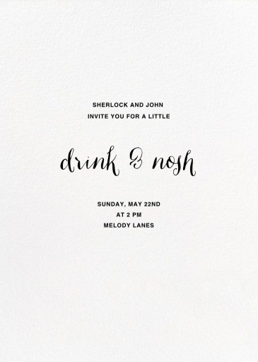 Idylle (Full Photo) - Party Invitation by Paperless Post - Back