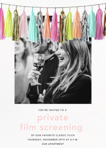 Glimmer Photo - Party Invitation by CONFETTISYSTEM