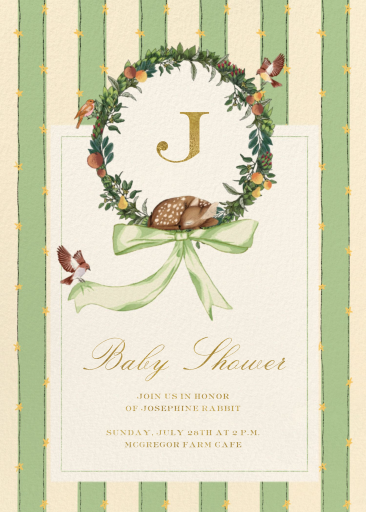 Fawn Wreath by Sketch Design Studio