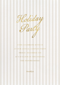 Pale Stripes Holiday by Sugar Paper