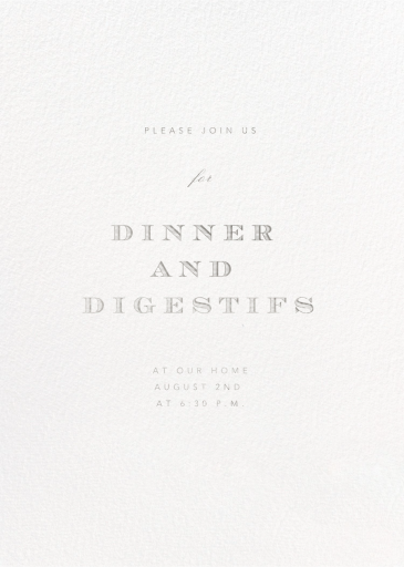 Durham - Dinner Party Invitation by Paperless Post