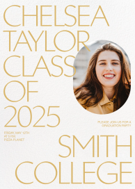 Captured Moment - Graduation Party Invitation by Both