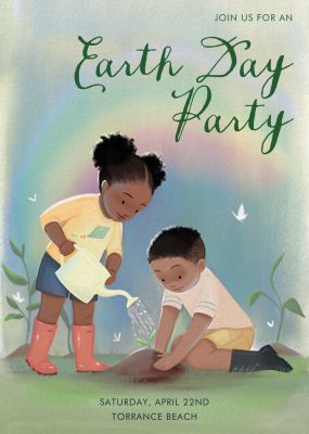 Just Planted - Vashti Harrison - Earth Day Invitations