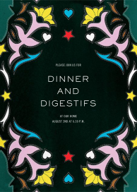 Showmanship - Party Invitation by Mary Katrantzou