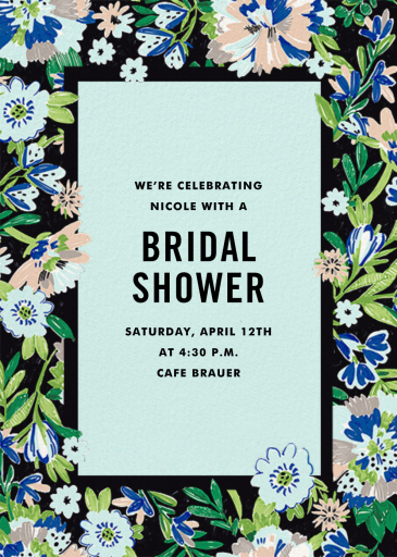 Garden Glory - Bridal Shower Invitation by kate-spade-new-york