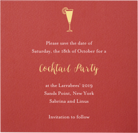 Moscow - Save the Date by Paperless Post